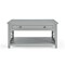 Alaterre Furniture Coventry 36" Coffee Table with Drawer and Two End Tables with Tray, Set of 3 ANCT0221340 - alternate 4